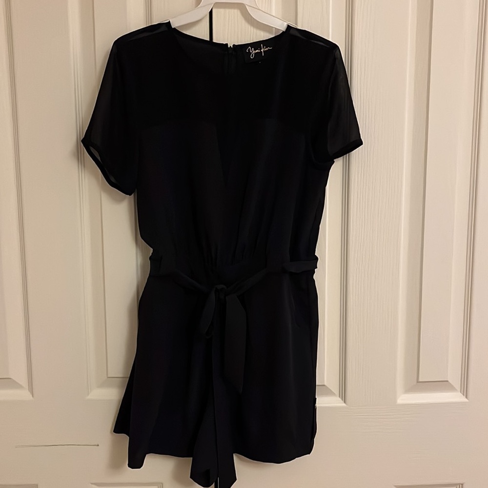 Yumi Kim Black Short Romper - Picture 2 of 4